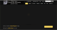 Desktop Screenshot of chulavistacoins.com